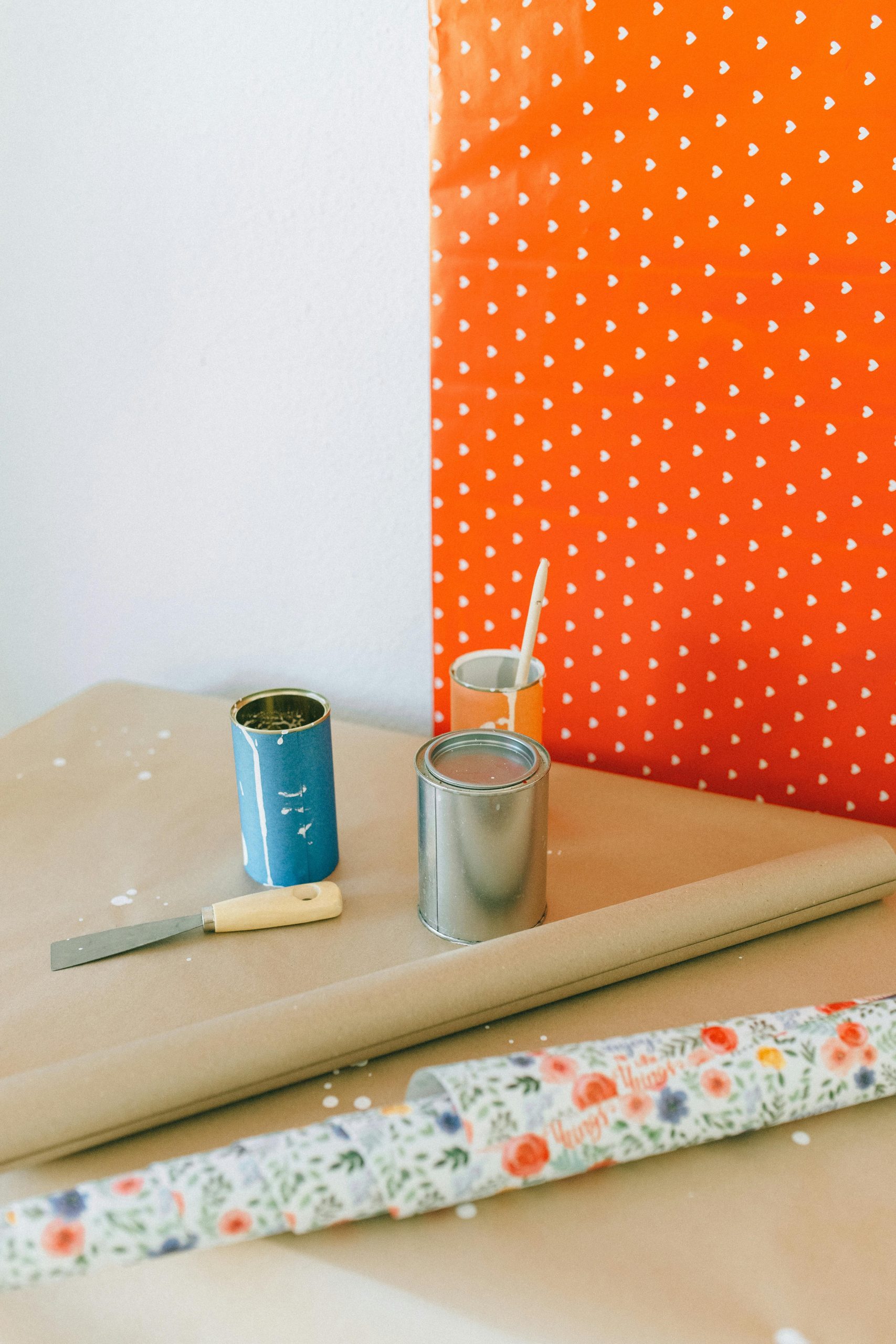Durabilité peinture papier peint vinyle