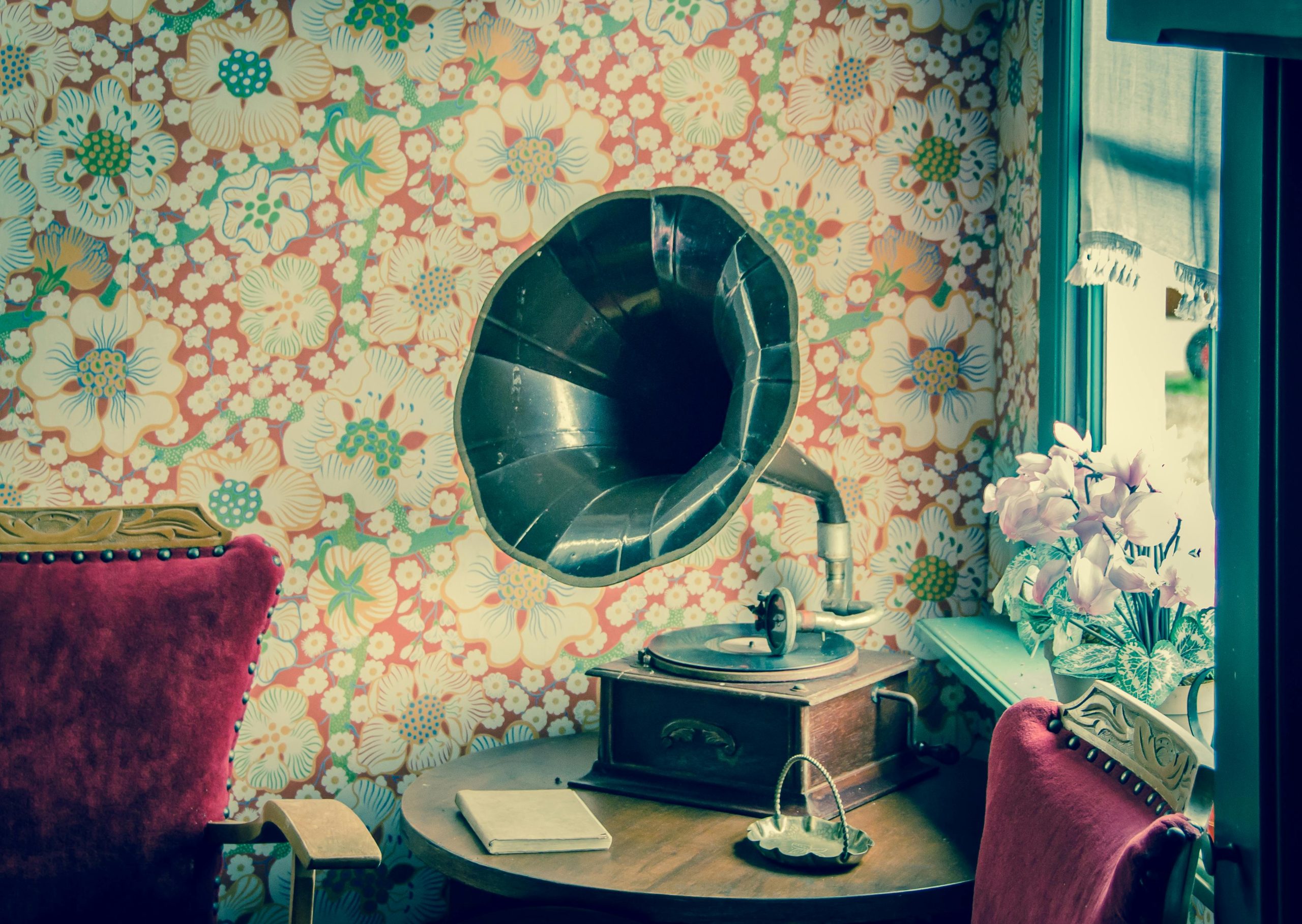Temps peinture papier peint vinyle